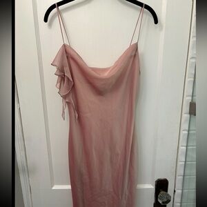 Vintage Pink Slip Dress